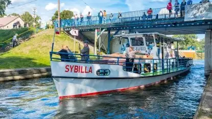 Śluza Guzianka - miejsce z historią, i z przyszłością