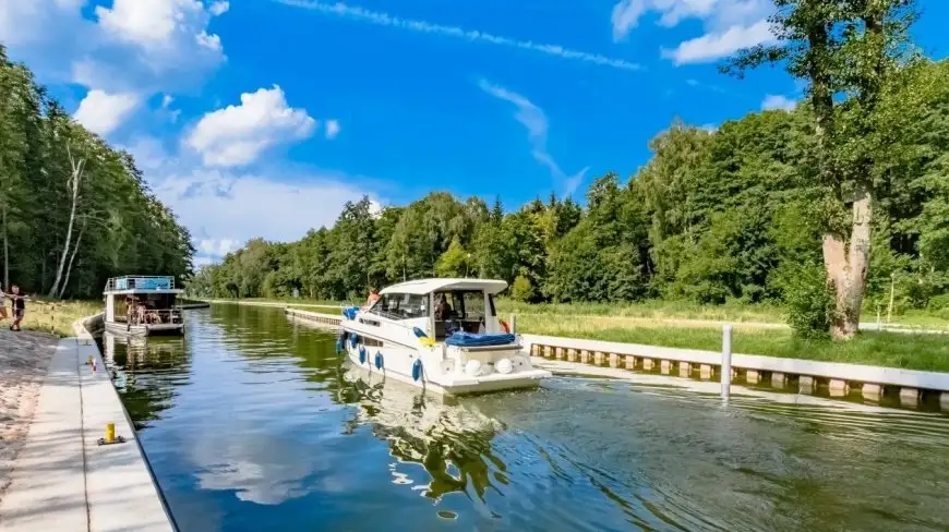 Rozpoczęło się przygotowanie szlaku wodnego na Mazury