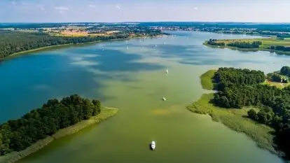 Poradnik - motorowodne Mazury - jezioro Ryńskie