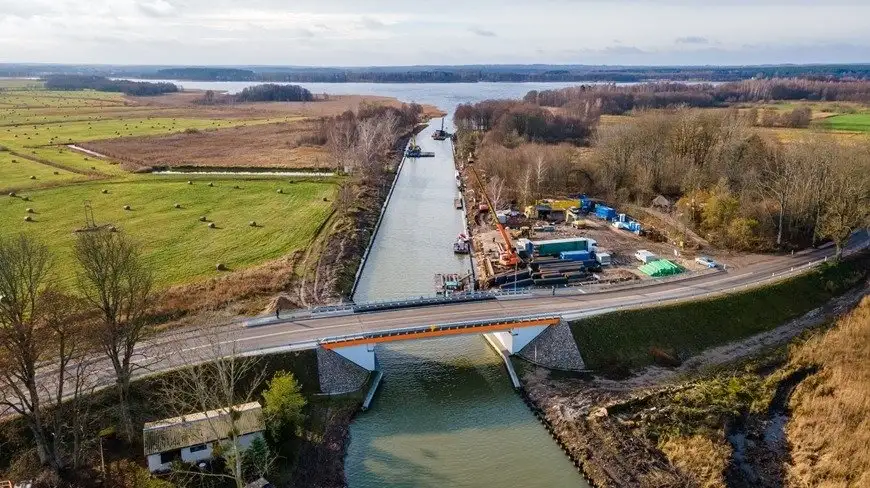 Mazurskie kanały w modernizacji. Prace przebiegają prawidłowo