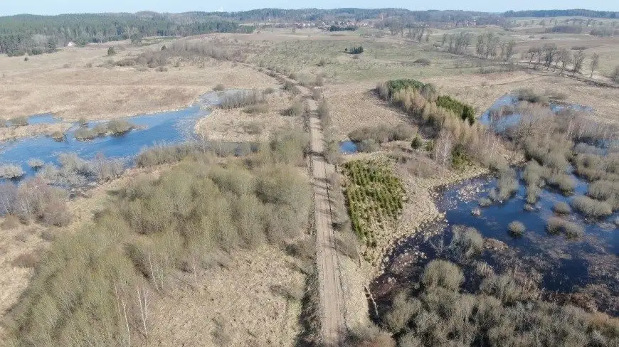 Trwa budowa ścieżki rowerowej ze Szczytna do Biskupca