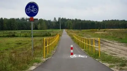 W Piszu Mazurska Pętla Rowerowa prawie gotowa