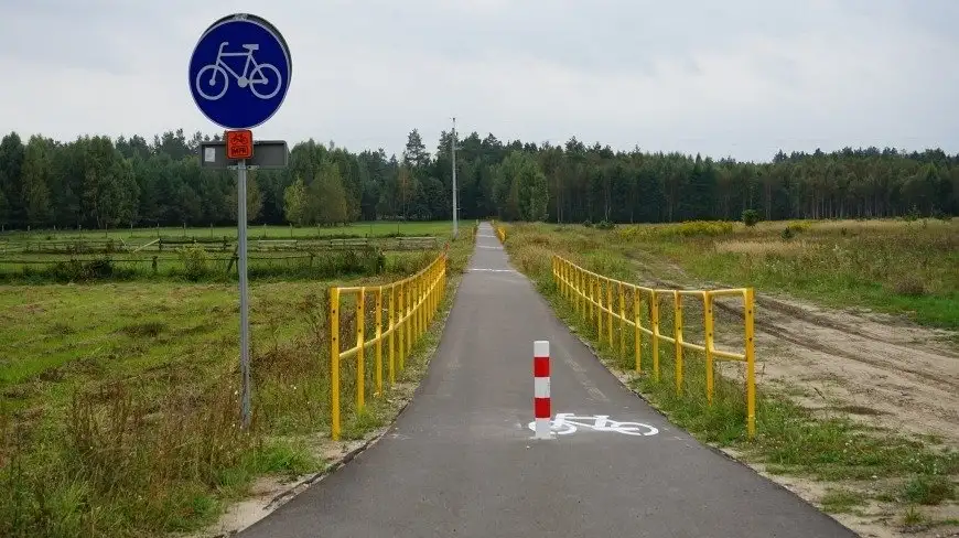 W Piszu Mazurska Pętla Rowerowa prawie gotowa