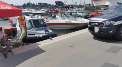 Ewakuacja w Mikołajkach. W jeziorze znaleziono niewybuch