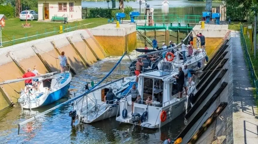 Kolejna śluza na Mazurach przejdzie remont. Tym razem to zabytkowa Guzianka I