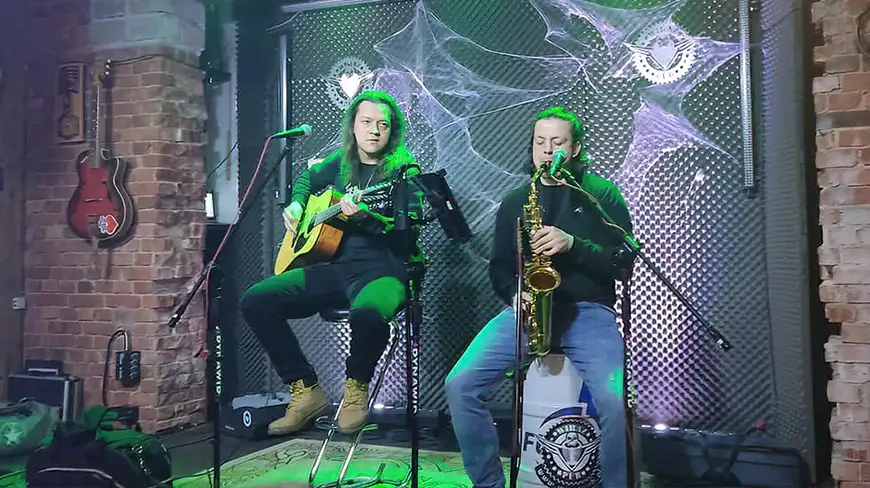 Holy Snakes (członkowie TSA) Damian Michalski & Maciek Wester