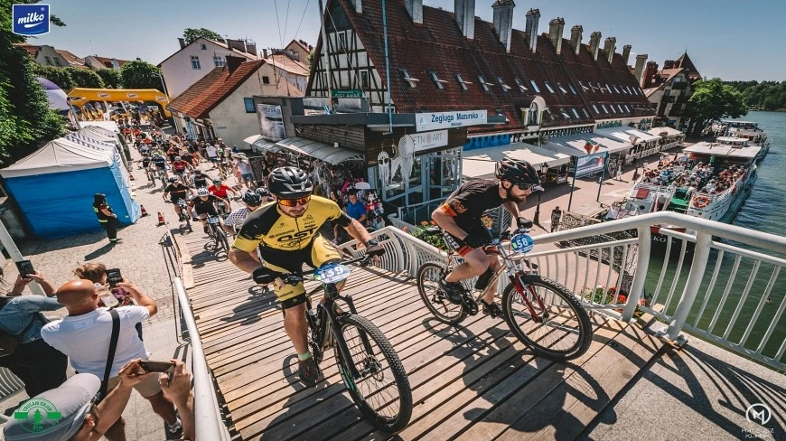 Emocjonujące wyścigi Milko Mazury MTB w Mikołajkach za nami