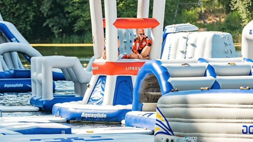 Mazurscy ratownicy czuwają nad bezpieczeństwem także na plażach