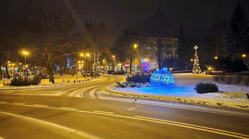 Giżycko najładniej oświetlonym miastem na Warmii i Mazurach.