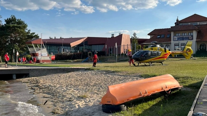 Ratownicy MOPR mają wiele wezwań. Wskazują też strzeżone plaże do kąpieli