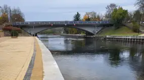 Modernizacja umocnienia brzegowego rzeki Pisy w Piszu zakończona