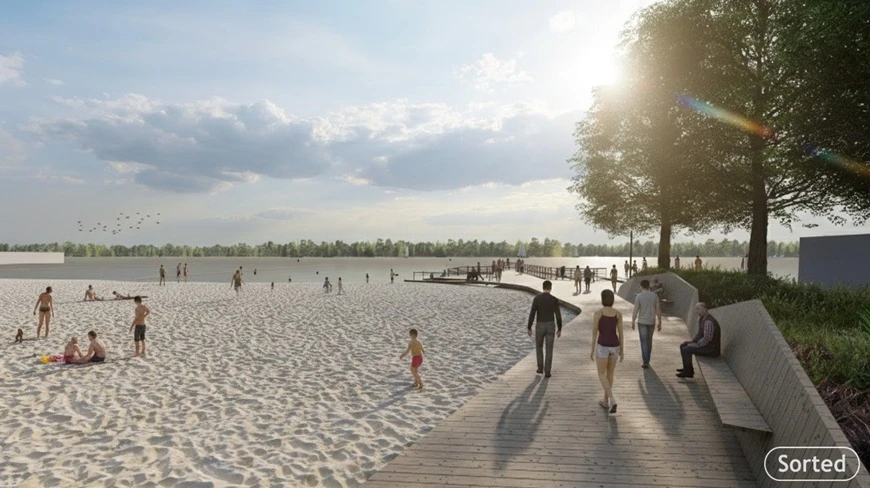 Giżycko stawia na architekturę i szacunek do natury – nowa koncepcja plaży miejskiej