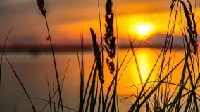 Zachód nad jeziorem Kisajno, sierpień 2021 r. - zdjęcie 7