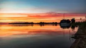 Zachód nad jeziorem Kisajno, sierpień 2021 r. - zdjęcie 34