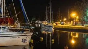 Noc w porcie Keja w Węgorzewie, sierpień 2021 - zdjęcie 15