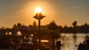 Zachód słońca nad jeziorem Bocznym, Tło Dla Mew, wrzesień 2021 - zdjęcie 19