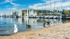 Suszenie żagli nad jeziorem Niegocin, Wilkasy - zdjęcie 51