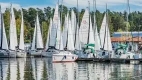 Suszenie żagli nad jeziorem Niegocin, Wilkasy - zdjęcie 17