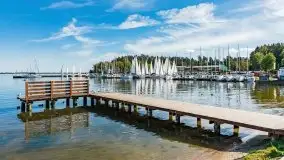 Suszenie żagli nad jeziorem Niegocin, Wilkasy - zdjęcie 54