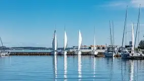 Suszenie żagli nad jeziorem Niegocin, Wilkasy - zdjęcie 55