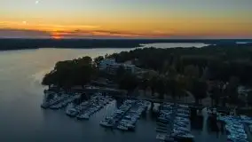 Wrześniowy zachód nad jeziorem Kisajno, widziany ze Strandy - zdjęcie 3