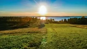 Zachód słońca nad jeziorem Dobskim, wrzesień 2021 - zdjęcie 3