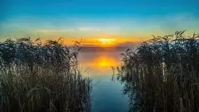 Październikowy wschód słońca, mgły i szron - zdjęcie 4