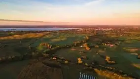 Jesienny zachód słońca z lotu ptaka - zdjęcie 18