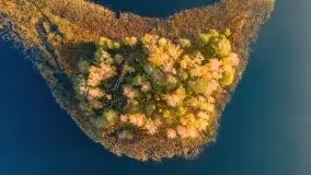 Wschód słońca nad jeziorem Kruklin, październik 2021 r. - zdjęcie 16