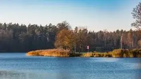 Jesienna i cicha śluza Guzianka I, Ruciane Nida - zdjęcie 5