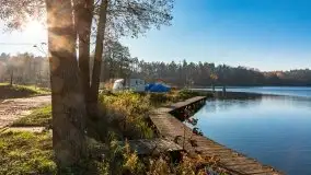 Jesienna i cicha śluza Guzianka I, Ruciane Nida - zdjęcie 13