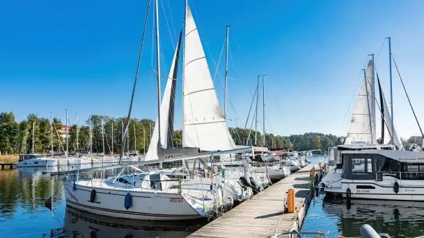 Jesienna Stranda i jezioro Kisajno