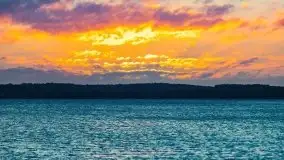 Wschód słońca nad jeziorem Święcajty, listopad 2021 r. - zdjęcie 10