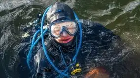 Fotorelacja z sprzątania dna w Ekomarinie Giżycko - zdjęcie 61