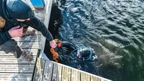 Fotorelacja z sprzątania dna w Ekomarinie Giżycko - zdjęcie 60