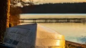 Listopadowy zachód słońca nad jeziorem Tałty, Skorupki - zdjęcie 15