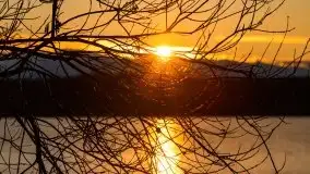 Listopadowy zachód słońca nad jeziorem Tałty, Skorupki - zdjęcie 22