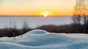 Wschód słońca nad jeziorem Niegocin, krzyż św. Brunona - zdjęcie 28