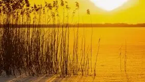 Wschód słońca nad jeziorem Niegocin, krzyż św. Brunona - zdjęcie 33