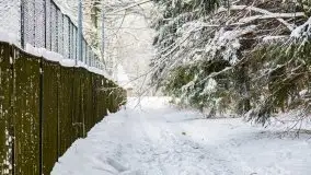 Księżycowy Dworek i jezioro Siercze w okowach zimy - zdjęcie 40