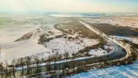 Mazurska zima nad kanałami, styczeń 2021 - zdjęcie 24