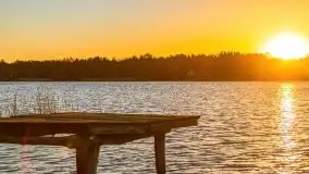 Wschód słońca nad jeziorami Boczne i Niegocin, styczeń 2022 r. - zdjęcie 47