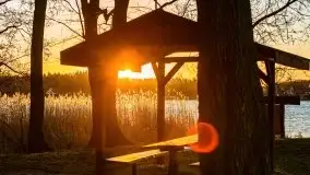 Wschód słońca nad jeziorami Boczne i Niegocin, styczeń 2022 r. - zdjęcie 26