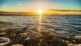 Styczniowe słońce, jezioro Dargin i kra... - zdjęcie 14