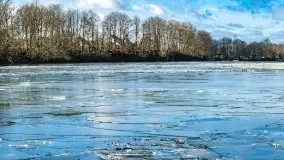 Zimowe jeziora przy Malinówce Wielkiej - zdjęcie 23