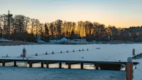 Wschód słońca w Strandzie nad jeziorem Kisajno - zdjęcie 26