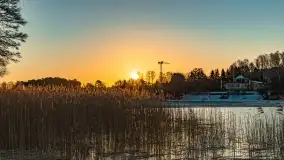 Wschód słońca w Strandzie nad jeziorem Kisajno - zdjęcie 19