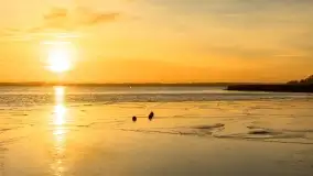 Wschód słońca nad jeziorem Niegocin w Wilkasach - zdjęcie 75