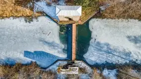 Jaz walcowy na kanale mazurskim, śluza Guja Piaski - zdjęcie 5