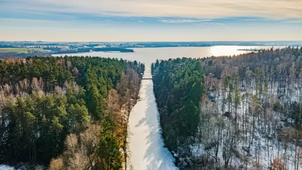 Jaz walcowy na kanale mazurskim, śluza Guja Piaski - zdjęcie 6